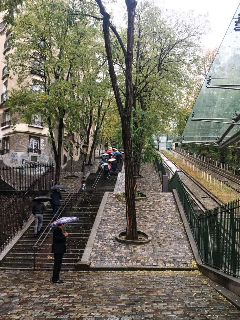 Montmartre Steps and Funicular