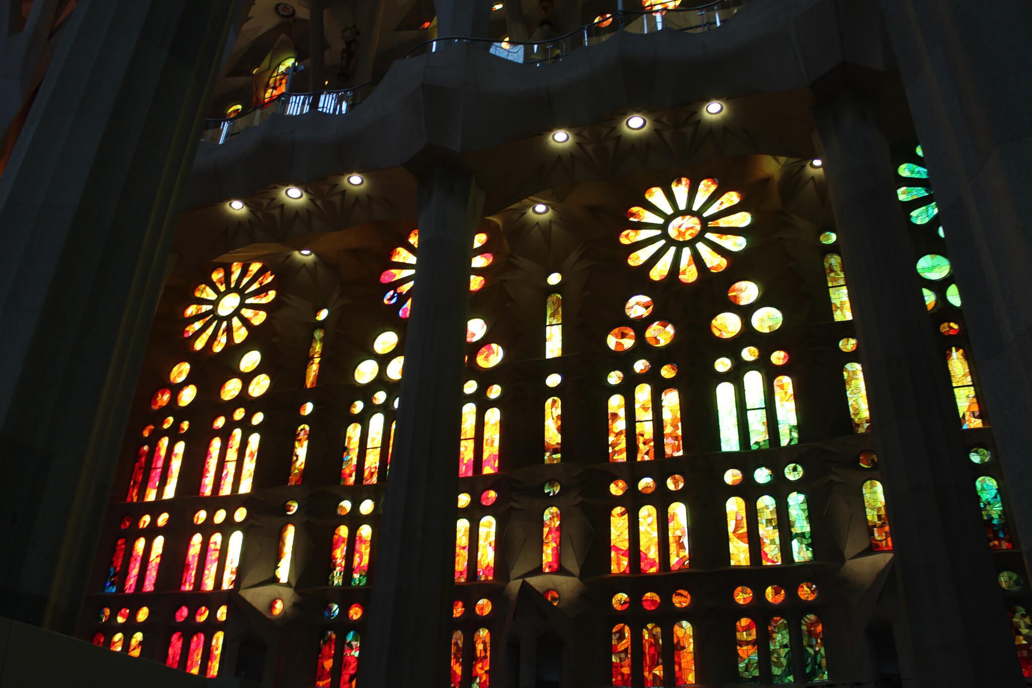 Sagrada Familia Stained Glass Windows