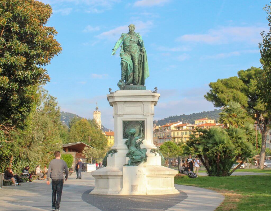 Statue in Nice, France