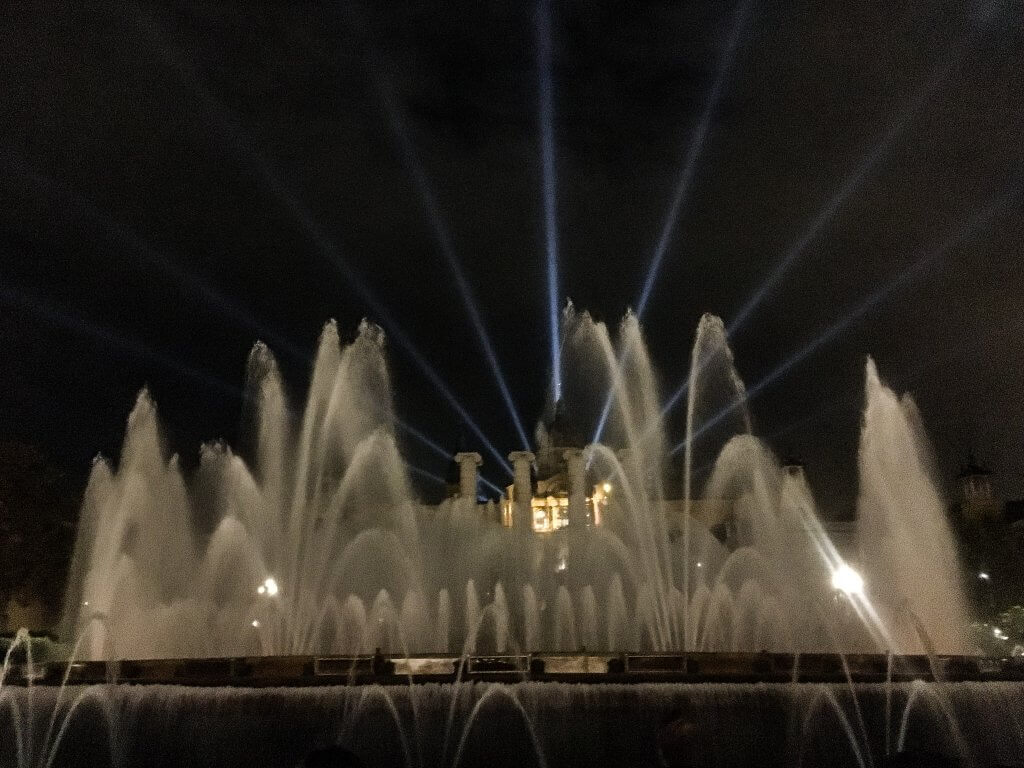 Barcelona Magic Fountain of Montjuïc