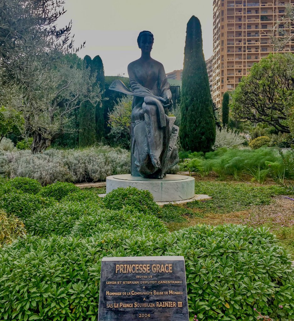 Monaco Princess Grace Statue
