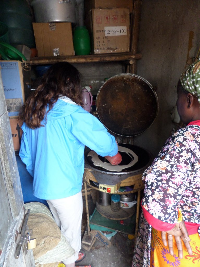 Making Injera in Ethiopia
