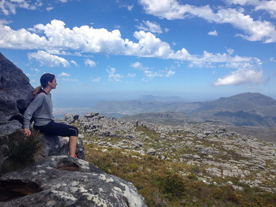 View of Cape Town from Table Mountain