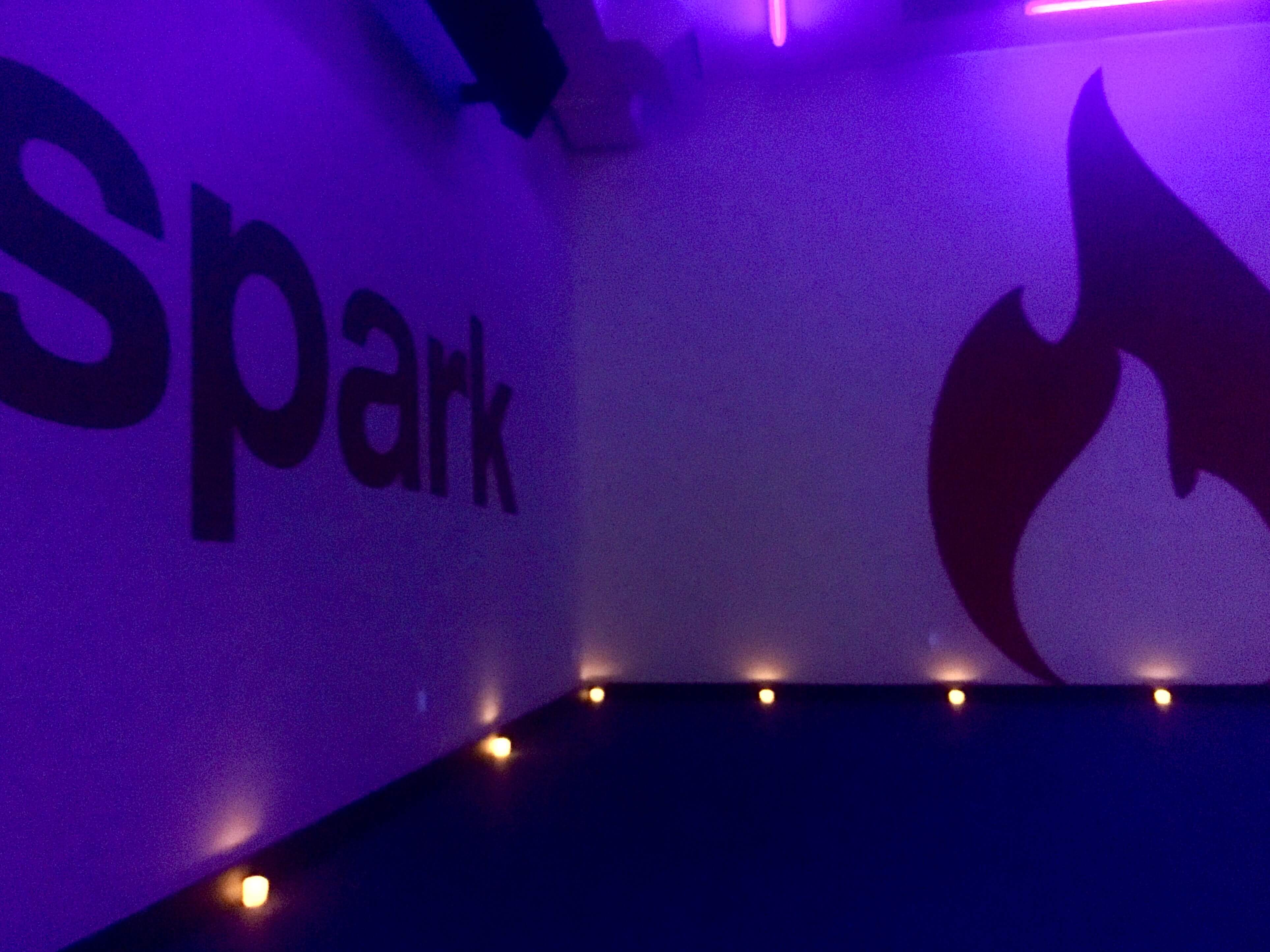 Yoga Spark hot vinyasa blacklight candlelight top NYC workout - fitness studio on ClassPass