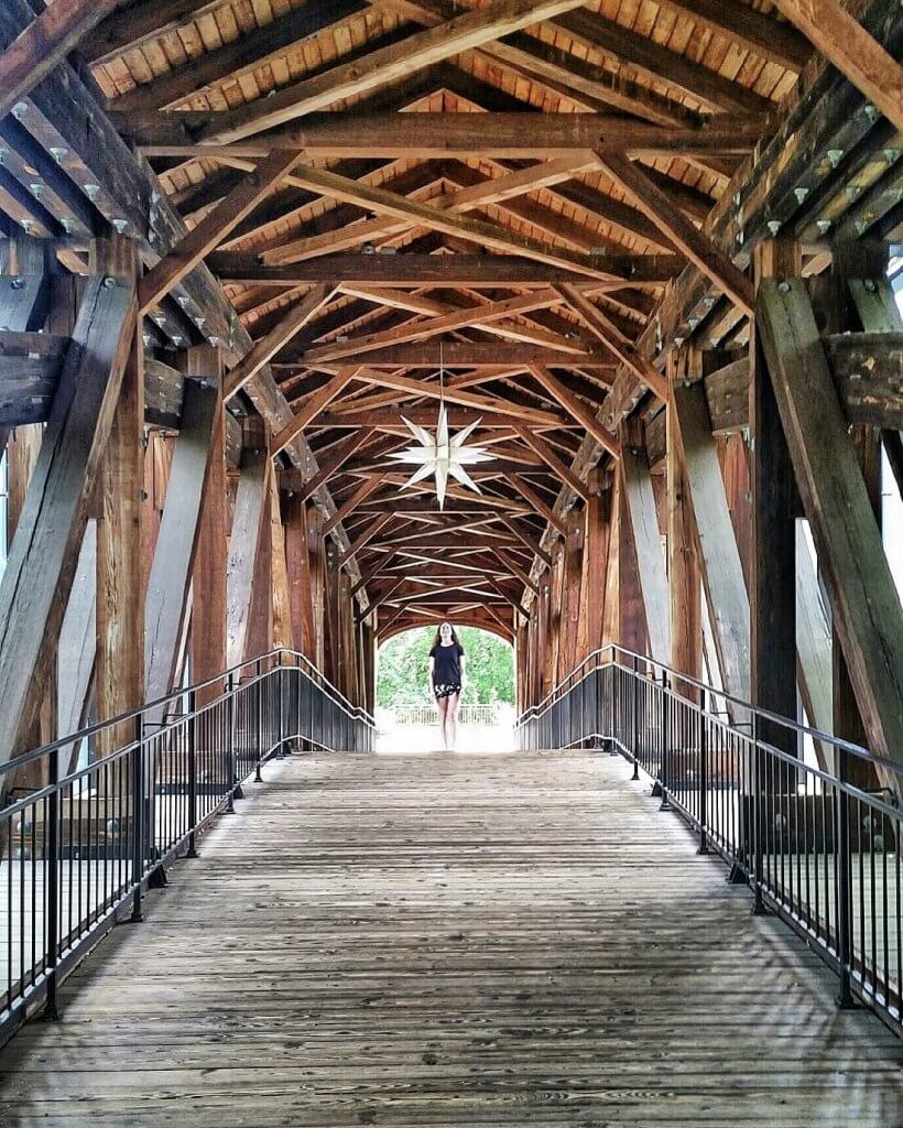 Winston-Salem Heritage Bridge Moravian Star